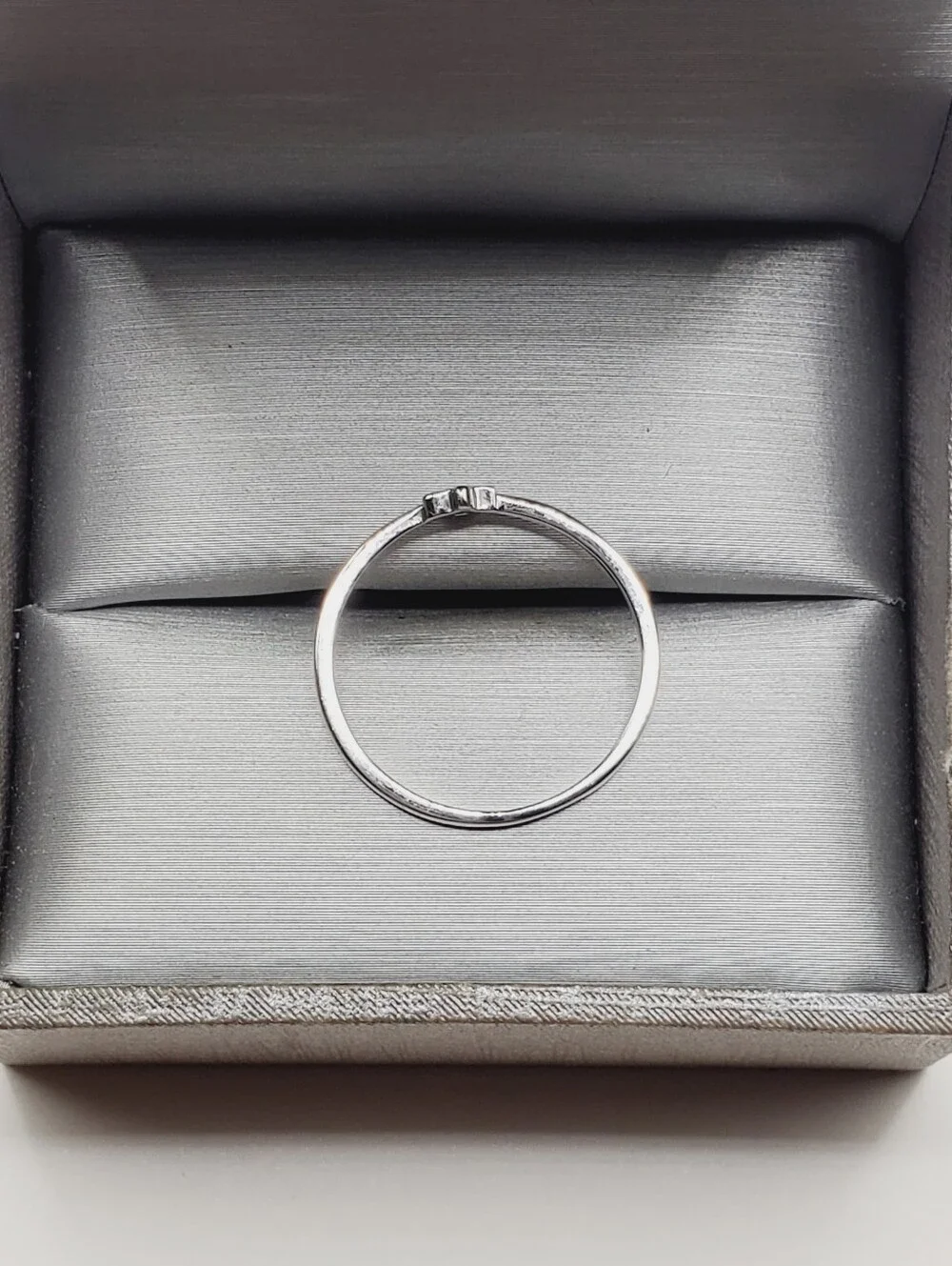 Silver Starburst Dainty Ring - Delicate Star Design